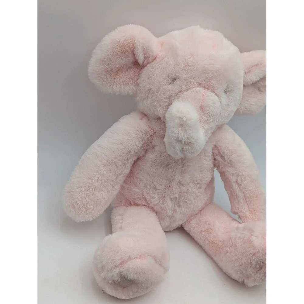Cloud Island Elephant Plush Pink‎ Soft Stuffed Animal Target 2022 15 Inch